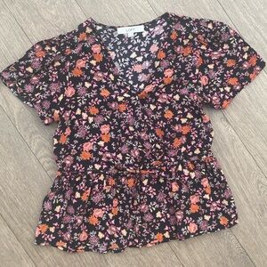 LOFT Tie Waist Shirt